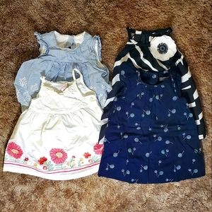 5 dress bundle 6-12 months